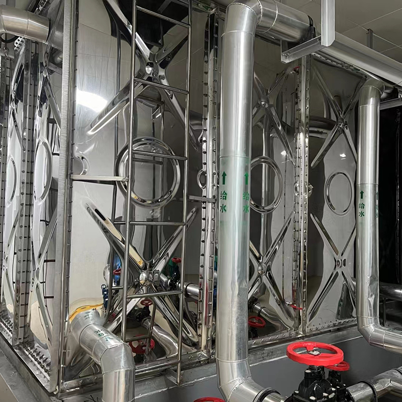 Réservoir d'eau sectionnel de type boulonné d'assemblage en acier inoxydable